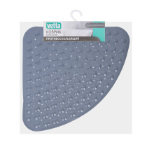 Коврик в ванну, противоскол., ПВХ, 71,5х51см, Угловой, VETTA (1/10/30)