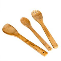 Набор лопаток 3шт 30см (бамбук) DOMINA (пакет) (1/100)