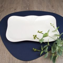 Блюдо сервировочное 30*20*2,5см "Маршмеллоу" (фрф) (5/20)