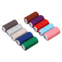 Нитки полиэстер, намотка 200м, цветные, плотность 40 (10/10)