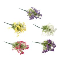Букет искусственных цветов, 5 веточек, 33-35см, пластик, провол, 5цв LADECOR (1/10)