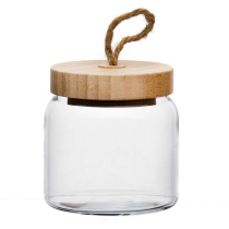 Банка ВУДИ 575мл с/бамбук.кр. (стекло)(6)