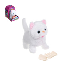 Питомец интеракт. с вкусняшкой, 2хАА, ABS, полиэстер, 13х18х18 см ИГРОЛЕНД (1/24)