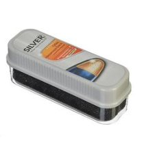 Губка для обуви узкая бесцветный SILVER (6/6/48)