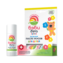 Бальзам-карандаш после укусов насекомых" 10 мл "БЭБИ ДЭТА" (6/24)