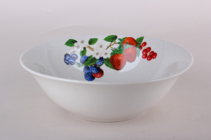 Салатник 20см 950мл Summer berries фарф. (12/12)