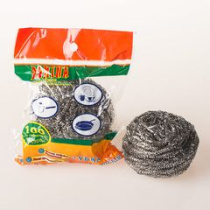 Губка д/посуды "DOMINA" метал (1/500)