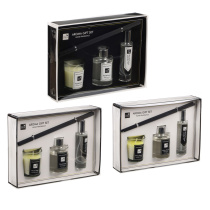 Набор Home ароматизатор-диффузор, спрей и свеча, 60,30мл 50г wood sage,white flower,pear NEW G (1/6)