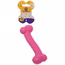 Игрушка д/собаки "Bubble gum-Кость" 16*5,5см цв.розовый Ultramarine (1/12)