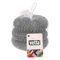 Набор металлических губок для кухни 3шт 20гр VETTA (1/12/360)