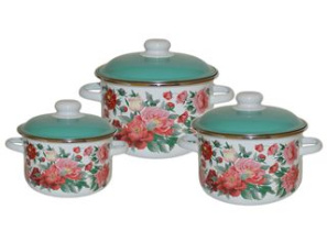 Набор посуды № 02 АРМЕЛЬ (к.2, 3, 4) эмаль(1)