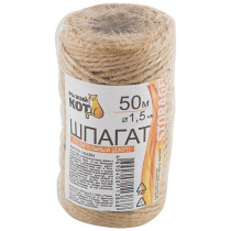 Шпагат 50м (бобина) (джут) (10/10)