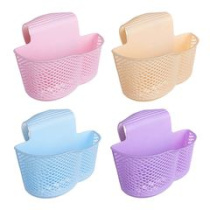 Держатель для моющих средств 11*6*16см, 4 цвета VETTA (пластик) (1/12/360)