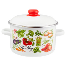 Кастрюля 4,0л Appetite Veggies цил эмаль (1/4)
