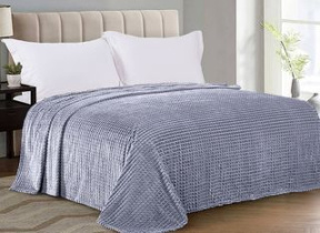 Плед Велсофт 1,5сп Квадр (4)