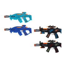 Автомат "Маленький снайпер", свет, звук, дым, вибрация, 3АА, PP, 36х19х6,6 см, 4диз ИГРОЛЕНД (1/16)