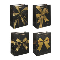 Пакет подарочный 18x23x10см, бумага, 4диз, арт.9 тм Fntastic (12/480)