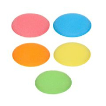 Набор 4-х губок для мытья посуды VETTA d11см, поролон (12/12)