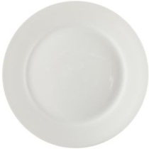 Тарелка 15см БЕЛЬЕ фарф.(20)