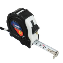 Рулетка 5*19мм с обрезин.корпусом,3фиксат.  (12/120)