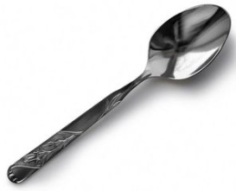 Ложка столовая "Цветы-Эконом" нерж.(10/300)