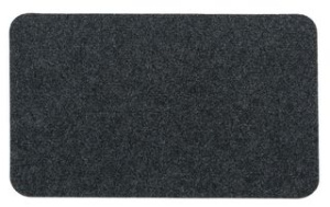 Коврик 50*80см "Soft"  SUNSTEP (черный) (1/15)