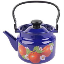 Чайник 2,0л с/дек (синяя) эмаль(4)
