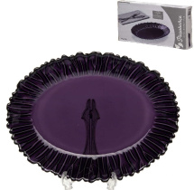 Блюдо АМЕТИСТ 250*190мм стекло(1/6)