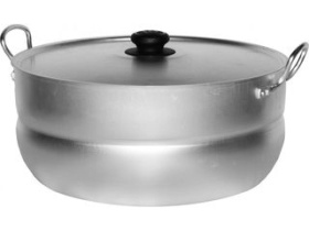 Кастрюля 13л мет/руч, мет/кр, сфер ТМ Калитва алюм.(4)