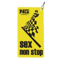 Ароматизатор бумажный Danger/Sex non stop, ваниль (1/12/288)