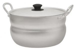 Кастрюля  2,5л мет/руч, мет/кр, сфер. ТМ Калитва алюм.(1/12)