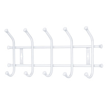 Вешалка настенная 5 крючков (белый матовый) (1/5)