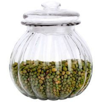 Банка для сыпучих продуктов с крышкой 0,75л BOLLA Mallony (стекло) (1/12)