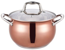 Кастрюля  3,0л PREMIUM COPPER (нжс) (12)