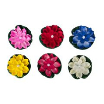 Фигурка для пруда,с подсветкой, 1LED (CR2032) пластик 10см (6цв) (1)