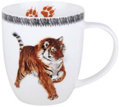 Кружка 420мл "Bengal tiger" ф.дерби фарф. (6/24)