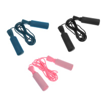 Скакалка тм BY SPORT, 2,8м, d4,2мм, 608Z, PVC, PP, NBR, 3 цв (1/12)