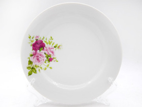 Тарелка 170 мм мелкая  ф.653 "Идиллия" Маркиза фарф.(20)