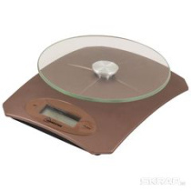 Весы кухонные электрон до 5кг Homestar,стекл.платформа 4 мм. (1/24)