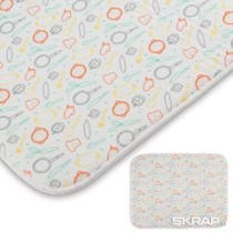 Коврик для сушки посуды 40*30см (микрофибра/) (10/40)