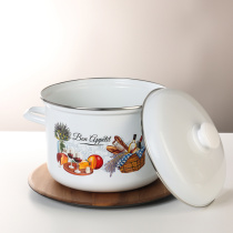 Кастрюля эмалированная 6,0л "Аппетит" (1/4)