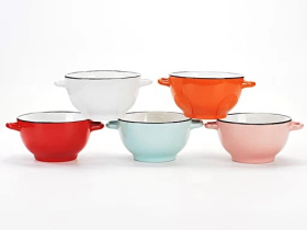 Бульонница 650мл Радуга керам.(4/24)