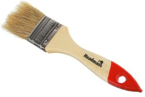 Кисть малярная 38мм 1,5"  Стандарт (плоская,натур.щетина)(1/12/720)