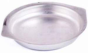 Тарелка 130мл для вторых блюд ТМ ScovO алюм.(1/50)