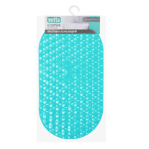 Коврик в ванну, противоскол., ПВХ, 67х37см, Звёзды, VETTA (1/10)