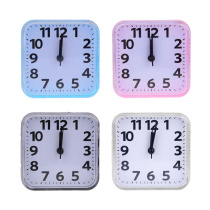 Будильник, 8,5х8,5х3,5см, 1xAA, пластик, 4 цв LADECOR CHRONO (4/64)