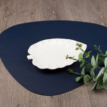 Блюдо сервировочное 20*14*2,5см "Маршмеллоу"  (фрф) (10/30)