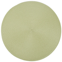 Салфетка сервировочная (плейсмат) "Сasual line" d=38см (зеленый) (min4)(упаковочный пакет)(4/180)