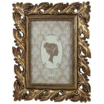 Фоторамка для фото 10*15, L17 W1,5 H22см(полим.мат.стекло,картон) (1/24)