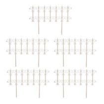 Заборчик декоративный "Классика" (набор 5 секц.),36*3,5*25см, полипропилен (1/15)